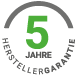 5 Jahre garantie